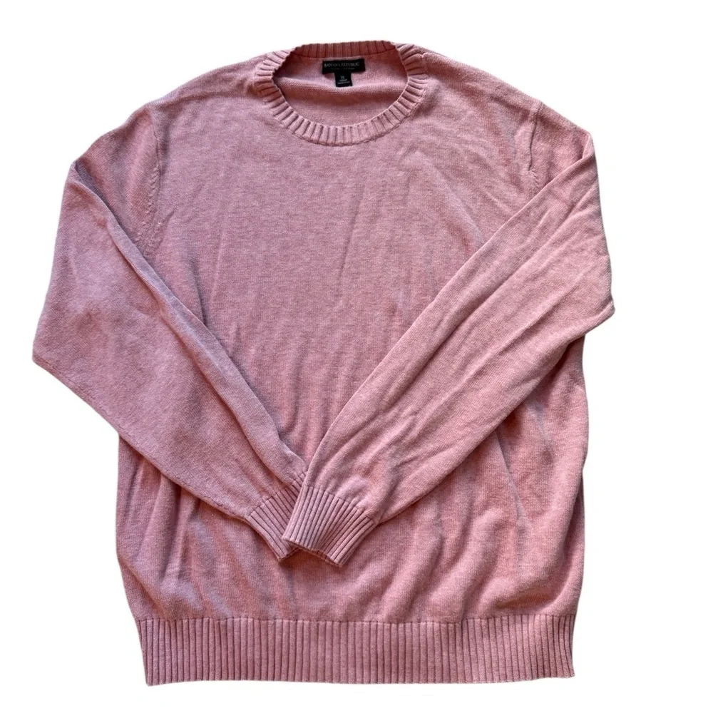 Men's Banana Republic Crewneck Sweater Solid pullover sweater size XL